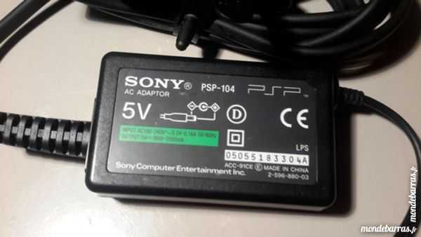 PSP Original Plus Carte Et Chargeur Original 
