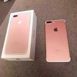 Iphone 7 + rose gold 32g