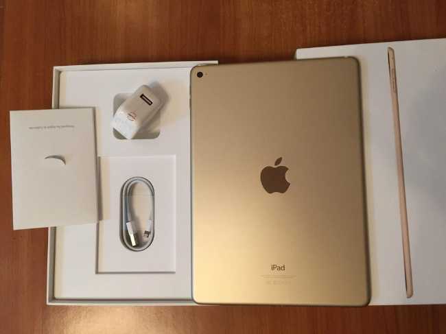 Ipad Air 2 Wifi gold 64g avec charger