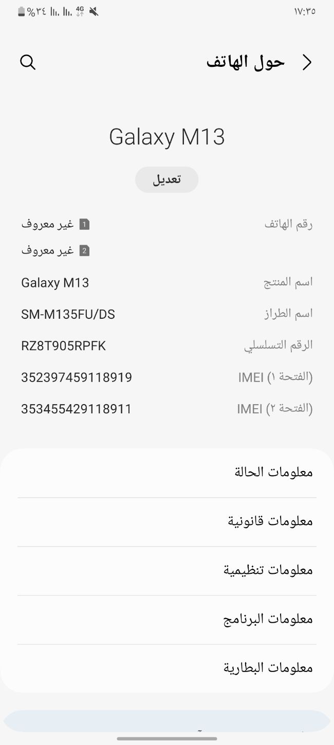Samsung Galaxy m13