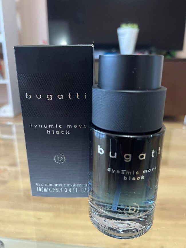 bugatti Men's Dynamic Move Black Perfume, 100 ml