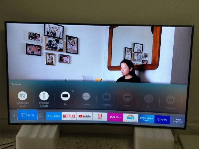 Écran plat samsung curvet 55 pouce smart tv ultra 4k 