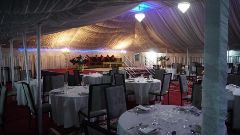 خيمة رائعة للحفلات والمناسبات مشتغلة شوي  بمساحة 300م 